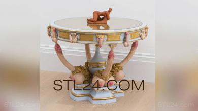 Tables (STL_0308) 3D models for cnc